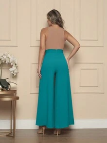 Women Pants - Agua verde azul - Ver 2