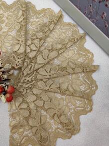 100cm/1 pezzo Bordo di pizzo elasticizzato, traspirante e delicato sulla pelle, adatto per abbigliamento, colletti di abiti, polsini, orli di gonne, abiti da sposa, gonne, scarpe, cappelli, biancheria da letto, decorazioni, articoli per la casa, accessori per capelli, fai da te e altro ancora