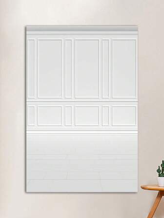 1pc White Building Floor Background Portrait Wedding Studio Photography Backdrop