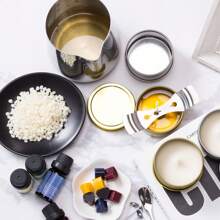 DIY Candle Making Tool Kit, Aromatherapy Scented Candle Handcraft Mixing Gift Set With Material Tools
