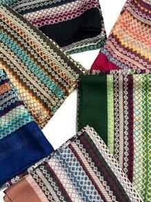 時尚新款流蘇圍巾，輕便透氣，適合女性休閒戶外旅行使用，女士絲巾海灘浴巾 - 彩色 - 查看 2