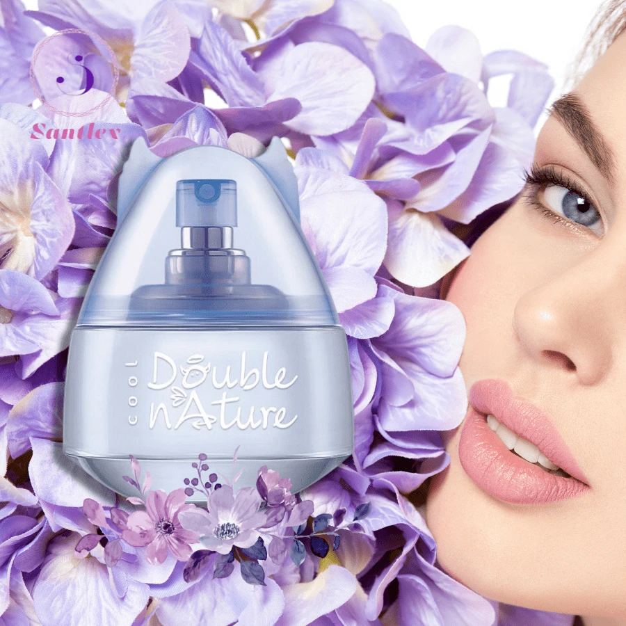 Perfume Mujer Jafra Angelito Double Nature Cool / Diablito Morado ORIGINAL Fragancia para Dama - Morado Violeta - Ver 1