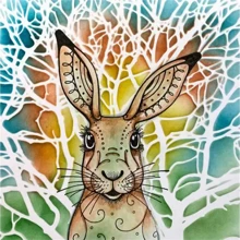 1pc The Joy Of Art Branches DIY Stencil For Wall Painting Scrapbook Coloring Embossing Album, Decorative Paper Card Template