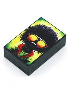 1 Hộp Đựng Thuốc Lá Bằng Nhựa Hoa Văn Thời Trang & Tinh Tế Với Dung Tích 21 Chiếc, Hộp Đựng Thuốc Lá Chống Ẩm & Chống Thấm Nước, Thích Hợp Để Sử Dụng Hàng Ngày Và Mang Theo Ngoài Trời - Nhiều màu - Xem 18