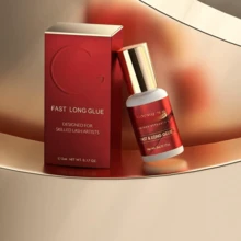 Pegamento Profesional  Golle  Para Extensiones De Pestañas Rojo LEODY - Rojo - Ver 2