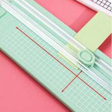 雙面A4紙修剪機，迷你便攜式切割刀，適用於學生和辦公室使用，適合切割照片和折紙