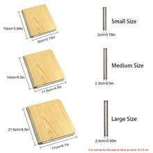 Cirelle 1 Pc Led Wooden Luminous Book Lamp 3 Colors Novel Book Lights For Holiday Birthday Girlfriend Gifts USB Rechargeable Night Light For Valentine's Day Christmas Surprise Gift