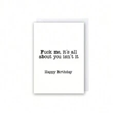 Tarjetas de cumpleaños groseras, tarjetas de cumpleaños divertidas, tarjetas de humor, tarjetas de cumpleaños personalizadas - Rosa - Ver 4