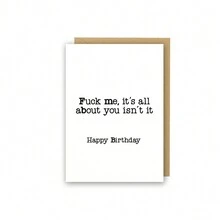 Tarjetas de cumpleaños groseras, tarjetas de cumpleaños divertidas, tarjetas de humor, tarjetas de cumpleaños personalizadas - Rosa - Ver 8