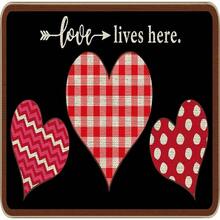 New Arrival Valentine Entrance Door Mat Foot Pad Household Floor Mat - Black and White - View 5