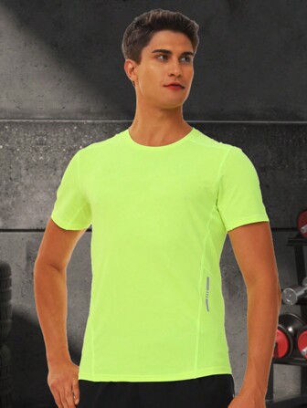 Men Quick-dry Short Sleeve T-shirt