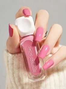 2025 New 10ml Removable Water-Based Nail Polish, Lavender Color Long-Lasting Quick-Drying Whitening Healthy Water-Based Nail Polish - Suitable For Spring/Summer - Suitable For Women And Girls