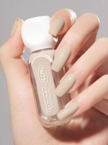 2025 New 10ml Removable Water-Based Nail Polish, Lavender Color Long-Lasting Quick-Drying Whitening Healthy Water-Based Nail Polish - Suitable For Spring/Summer - Suitable For Women And Girls