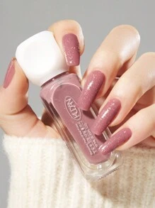 2025 New 10ml Removable Water-Based Nail Polish, Lavender Color Long-Lasting Quick-Drying Whitening Healthy Water-Based Nail Polish - Suitable For Spring/Summer - Suitable For Women And Girls