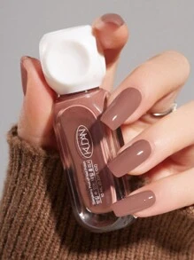 2025 New 10ml Removable Water-Based Nail Polish, Lavender Color Long-Lasting Quick-Drying Whitening Healthy Water-Based Nail Polish - Suitable For Spring/Summer - Suitable For Women And Girls