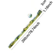 MOCARD 1 Cuộn Băng Washi Phong Cảnh INS dài 2m, Nhãn Dán Thẩm Mỹ Sáng Tạo Retro, Vật Liệu Thủ Công Cắt Dán Trang Trí Tự Làm, Quà Tặng Lễ Hội, Văn Phòng Phẩm Trường Học Sổ Lưu Niệm Cá Nhân - Màu xanh lá cây đậm - Xem 11