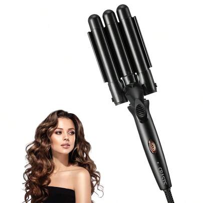  CRASTS Star-Making 22mm Máy uốn tóc sóng lớn di động 22mm có thể gập lại và di động HC-003, thích hợp sử dụng tại nhà và du lịch