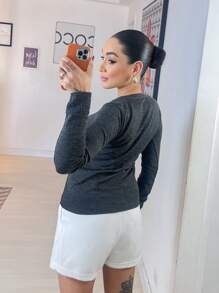 Women Cardigans - Grey - View 3