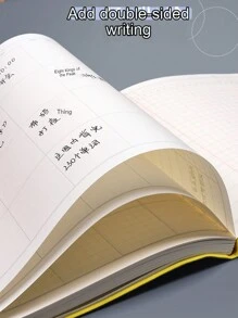 1本自我管理打卡手帳，任務計劃者，習慣形成日記，時間管理手帳，週計劃者，日程表，規劃思維導圖，學習記錄筆記本，寒假計劃表，待辦清單，適合所有年齡的學生和成人使用 - 防水封面/加厚95張/雙面可寫/帶年曆表 - 查看 7