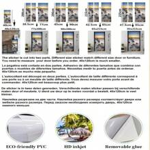 Modern Fashion White Faux Pearl Door Stickers Self Adhesive 3D Abstract Line Strip Door Wallpaper Wardrobe Cabinet Fridge Mural Cover Personalized Home Decoration Stickers,Stickers,Wall Decal,Vinly Decal For Home Decorations,Spring Decoration Items Refesh Your Home,Rama Decoration Stickers Gifts Birthday Graduation
