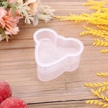 8pcs Fun And Easy Sushi Making Kit - Cake & Clay Molds For Baking And Flipping, Rice & Vegetable Roll Mold, Cartoon Sushi Maker, Onion & Vegetable Roll Lunch Machine, Restaurant-Grade Mold With Serving Spoons Set - White - View 20