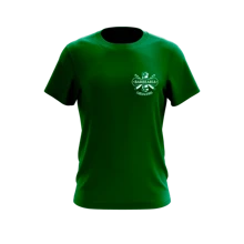 Camiseta Barbearia Barbeiro Salão Uniforme Profissional - Verde Escuro - Visão 3