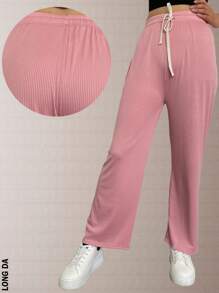 Pantalón para dama holgado varios colores y tallas - Rosa - Ver 2