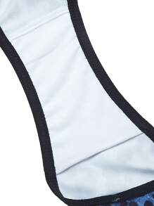 Plus Size Leopard Print Sexy Lingerie Set - Multicolor - View 11