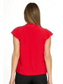 Playera amare con accesorio - Rojo - Ver 2