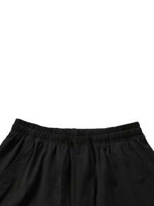 Bermudas para hombre de 3/5, de secado rápido, transpirables, con forma muscular elástica, marca Iron Dog, talla para sentadillas profundas