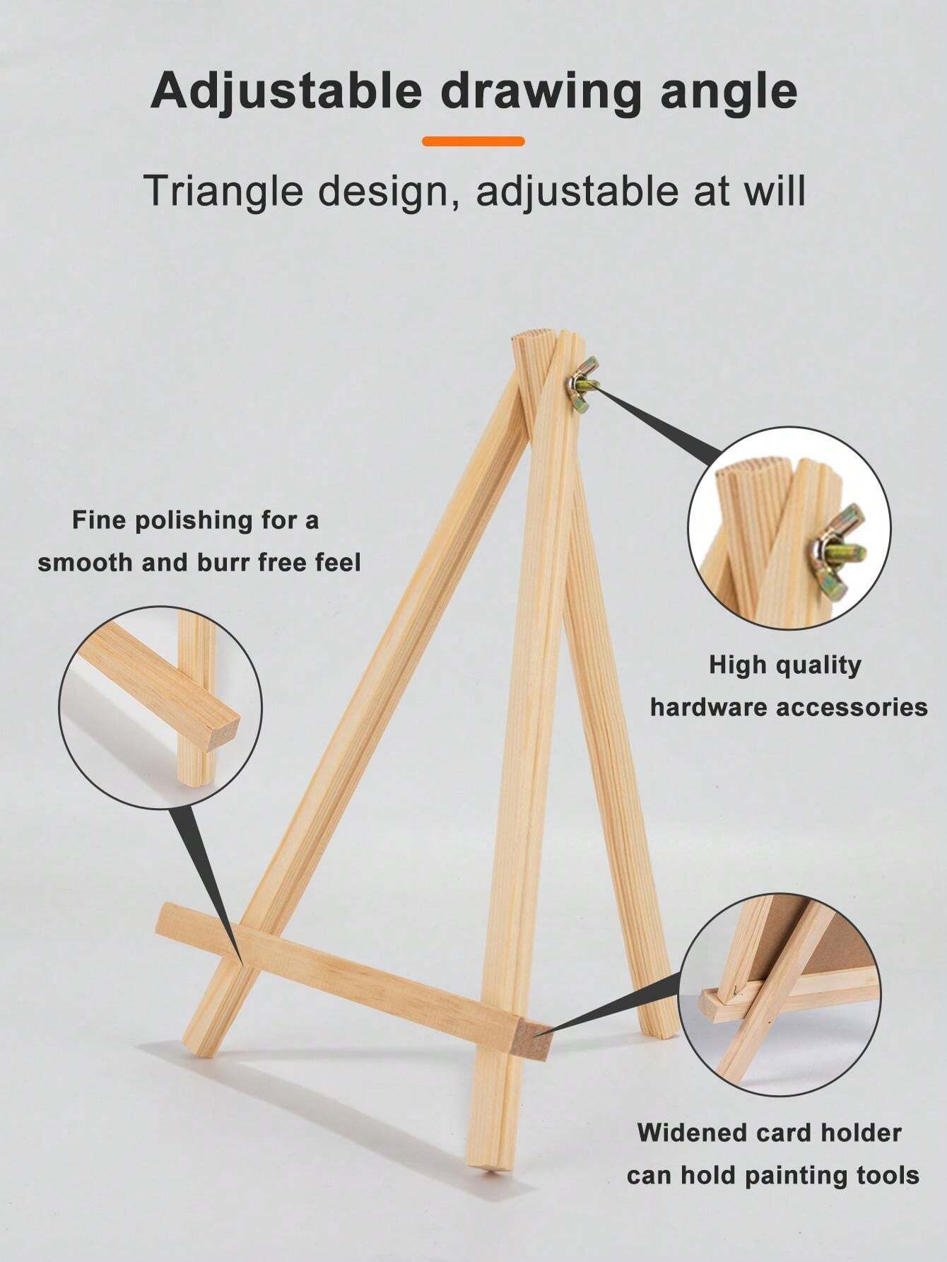 Large Size Digital Oil Painting Rack Wooden Stand, Watercolor Board ...