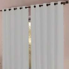 Curtains - White - View 2