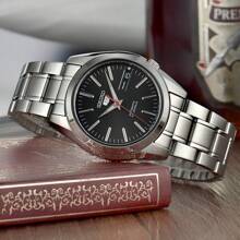 Seiko 5 Automatic Black Dial Stainless Steel Men's Watch SNKL45J1