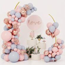 Metal Wedding Arch Backdrop Stand, Set Of 2 Gold Curved Top Balloon Arch Frames,6Ft & 8Ft Balloon Arched Backdrop Stand For Ceremony Birthday Anniversary Bridal Baby Shower Floral Stand Decoration