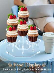 1 peça Suporte de Exibição de Acrílico de  para Brinquedos de Caixa Cega, Suportes para Bolos, Organizadores de Perfume e Joias, Suportes de Exibição