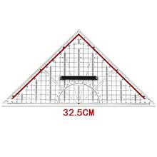 等腰三角形 20CM 手绘三角板 30CM 专业专用尺 量角器 木工室内绘图设计尺 - Triangle Ruler - 查看 11