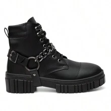 Women Pant Boots - 黑色 - 查看 2