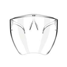 1PC Sáng Tạo Toàn Mặt Độ Nét Cao Hành Kính Chống Sương Mù, Chống Bắn, Chống Xịt Kính Che Mặt - trắng - Xem 7