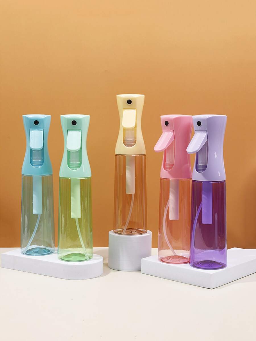 1 pieza de botella de pulverización continua de alta presión, de belleza para hidratar el cabello, para desinfectar con alcohol o para beber agua con tanque de agua potable, para fines hortícolas, de alta presión y para pulverización fina de rocío. - Azul - Ver 1