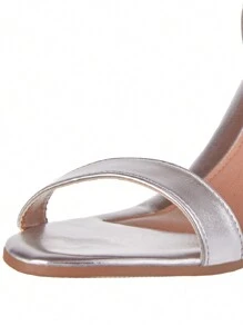 Munita Women Heeled Sandals - Silver - View 5