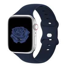 15pcs/Set Or 1pc/Set Compatible With Apple Watch Band Compatible With IWatch Bands 38mm 40mm 41mm 42mm 44mm 45mm 46mm 49mm, Soft Silicone Sport Replacement Strap Compatible With IWatch SE Series 11 10 9 8 7 6 5 4 3 2 1 Ultra - 42/44/45(M) - View 16