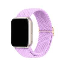 Correas ajustables y elásticas trenzadas compatibles con la banda del Apple Watch de 38 mm, 40 mm, 41 mm, 42 mm, 44 mm, 45 mm, 46 mm, 49 mm para mujeres y hombres, brazaletes elásticos de nylon para deporte para Series Ultra 3/2/1, 10, 9, 8, 7, 6, 5, 4, 3, 2, 1, SE como regalo para estudiantes que regresan a la escuela