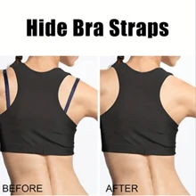 4pcs/Set Strap Clips & Bra Strap Holders, Invisible Bra Accessories For Preventing Slipping And Showing - Multicolor - View 3
