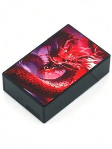 1 Hộp Đựng Thuốc Lá Bằng Nhựa Hoa Văn Thời Trang & Tinh Tế Với Dung Tích 21 Chiếc, Hộp Đựng Thuốc Lá Chống Ẩm & Chống Thấm Nước, Thích Hợp Để Sử Dụng Hàng Ngày Và Mang Theo Ngoài Trời - Nhiều màu - Xem 11