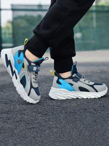 男童透氣輕盈運動休閒休閒鞋