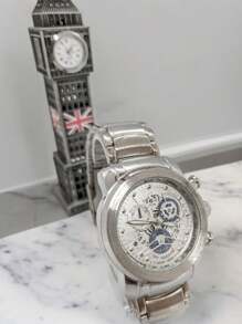 Men Quartz Watches - 銀色 - 查看 4