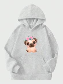 Young Girls Sweatshirts - Xám - Xem 1