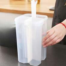 Contenedor y Organizador de Almacenamiento para Alimentos con 4 Compartimentos, ideal para semillas, cereales, frutos secos, pastas - Multicolor - Ver 5