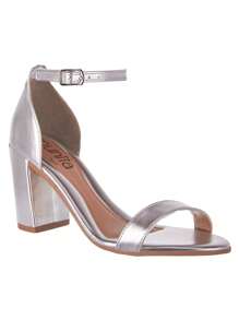 Munita Women Heeled Sandals - Silver - View 1