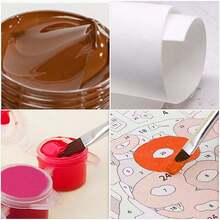 1 Bộ Tranh Đầy Màu Sắc Tranh Kỹ Thuật Số Tự Làm Tranh Nghệ Thuật Treo Tường Cô Gái Hoạt Hình Đáng Yêu Với Khung Gỗ, Thích Hợp Để Treo, Đặt Trên Bàn, Giảm Áp Lực Và Quà Tặng - zp401 - Xem 3